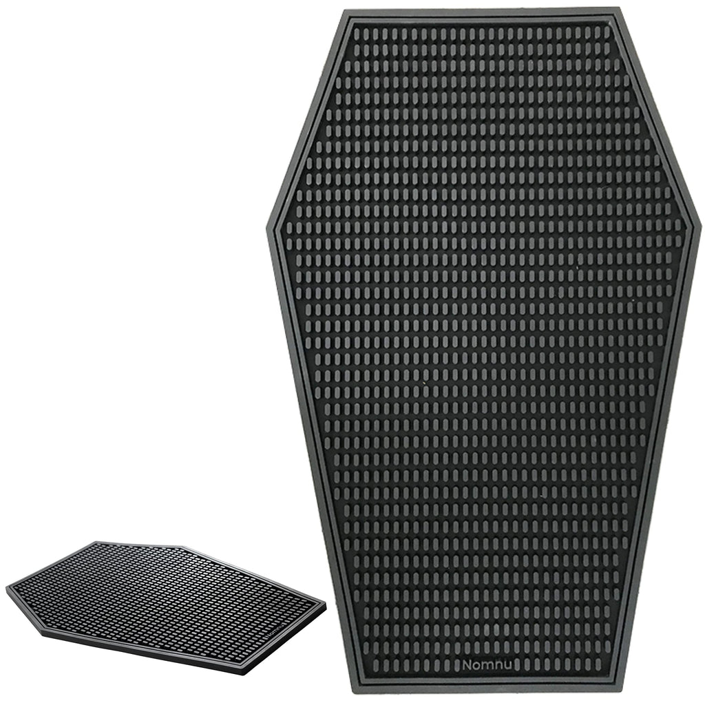 Coffin Spill Mat for Different Uses, Cold or Hot - Coffin Bar Mat or Coffee Mat