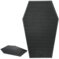 Gothic Coffin Spill Mat – Coffin Bar Mat & Coffee Mat for Hot or Cold Drinks
