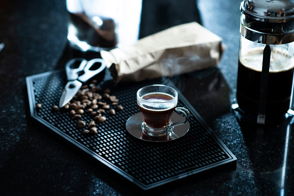 Coffin Spill Mat for Different Uses, Cold or Hot - Coffin Bar Mat or Coffee Mat