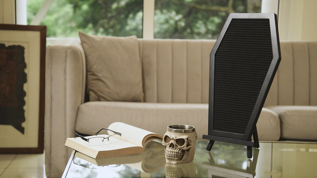 Nomnu Black Felt Coffin Letter Board